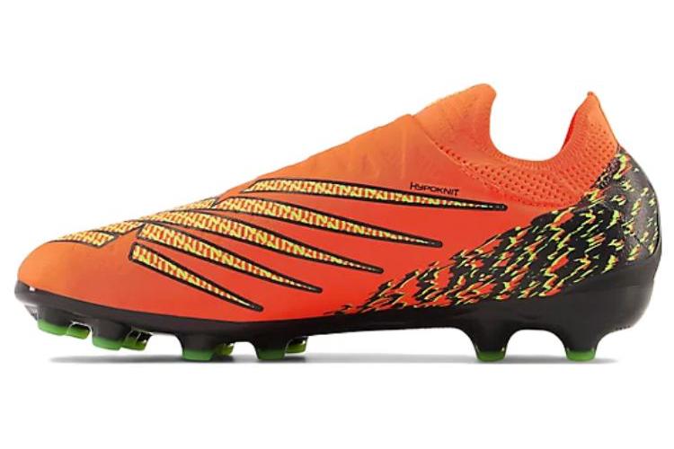 Футбольные бутсы мужские New Balance Furon V7 Pro AG оранжевые