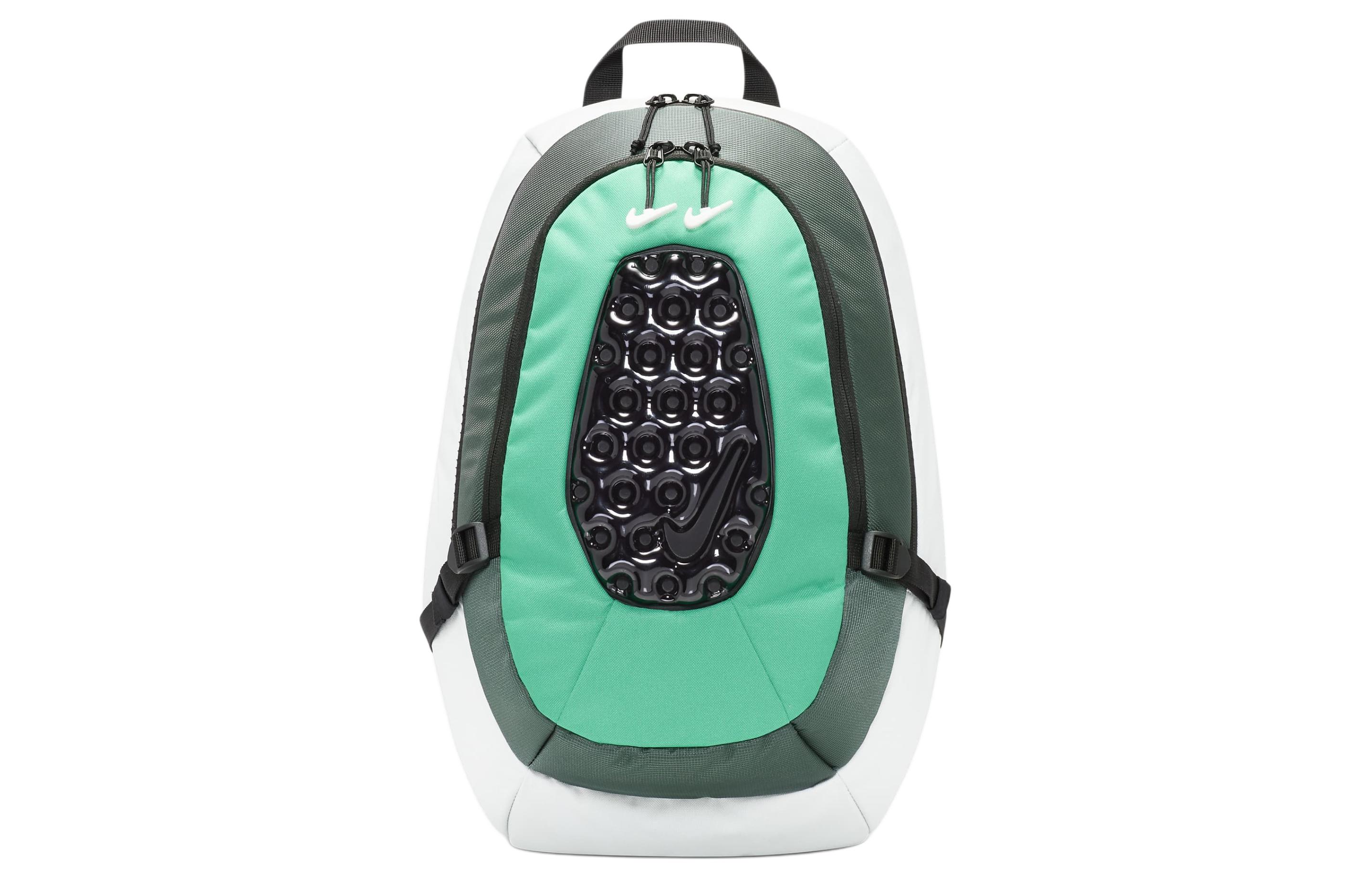 Рюкзак унисекс Nike DV6245-034 светлосеребристый, винтажный зелёный, Summit White