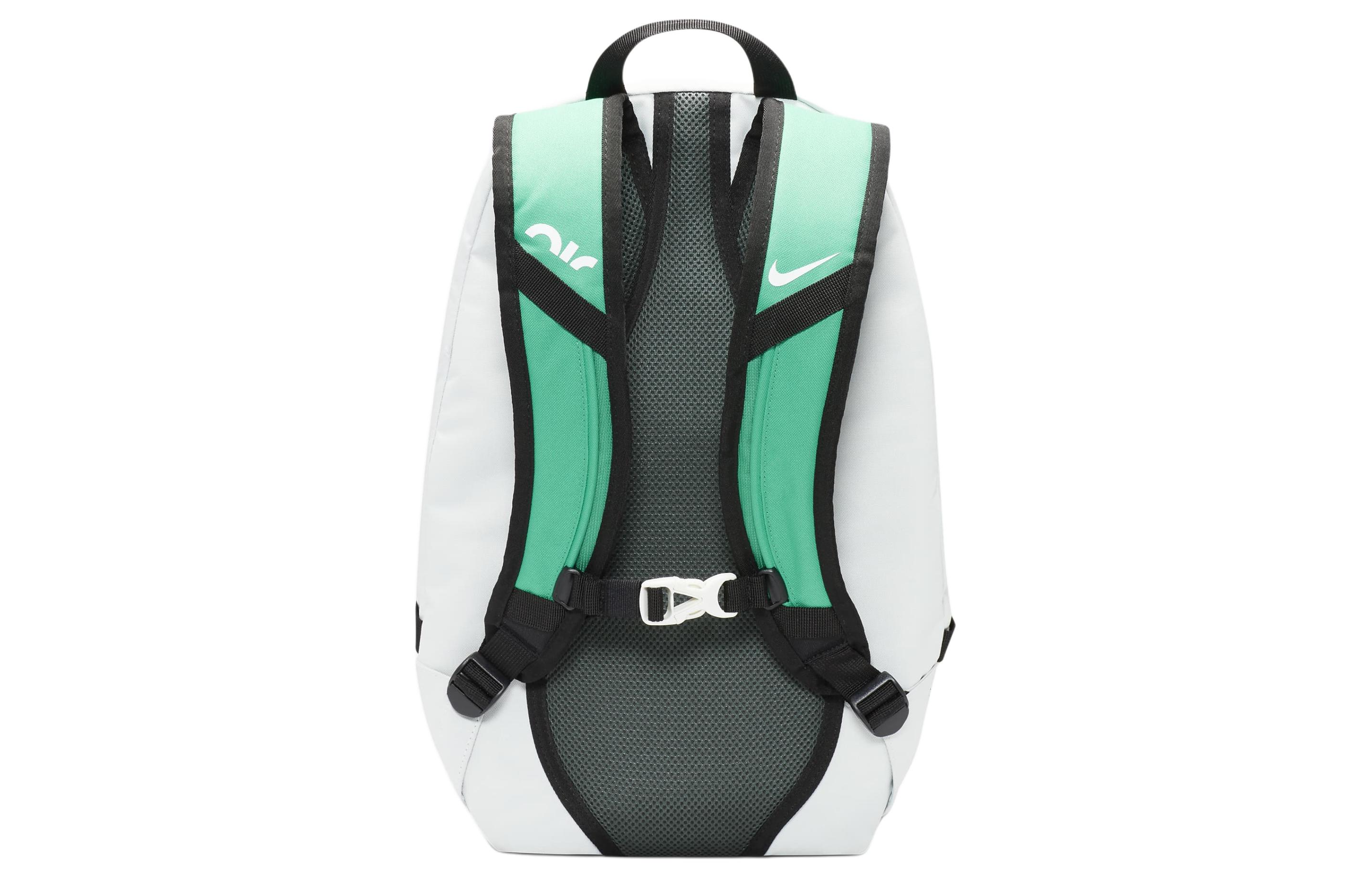 Рюкзак унисекс Nike DV6245-034 светлосеребристый, винтажный зелёный, Summit White