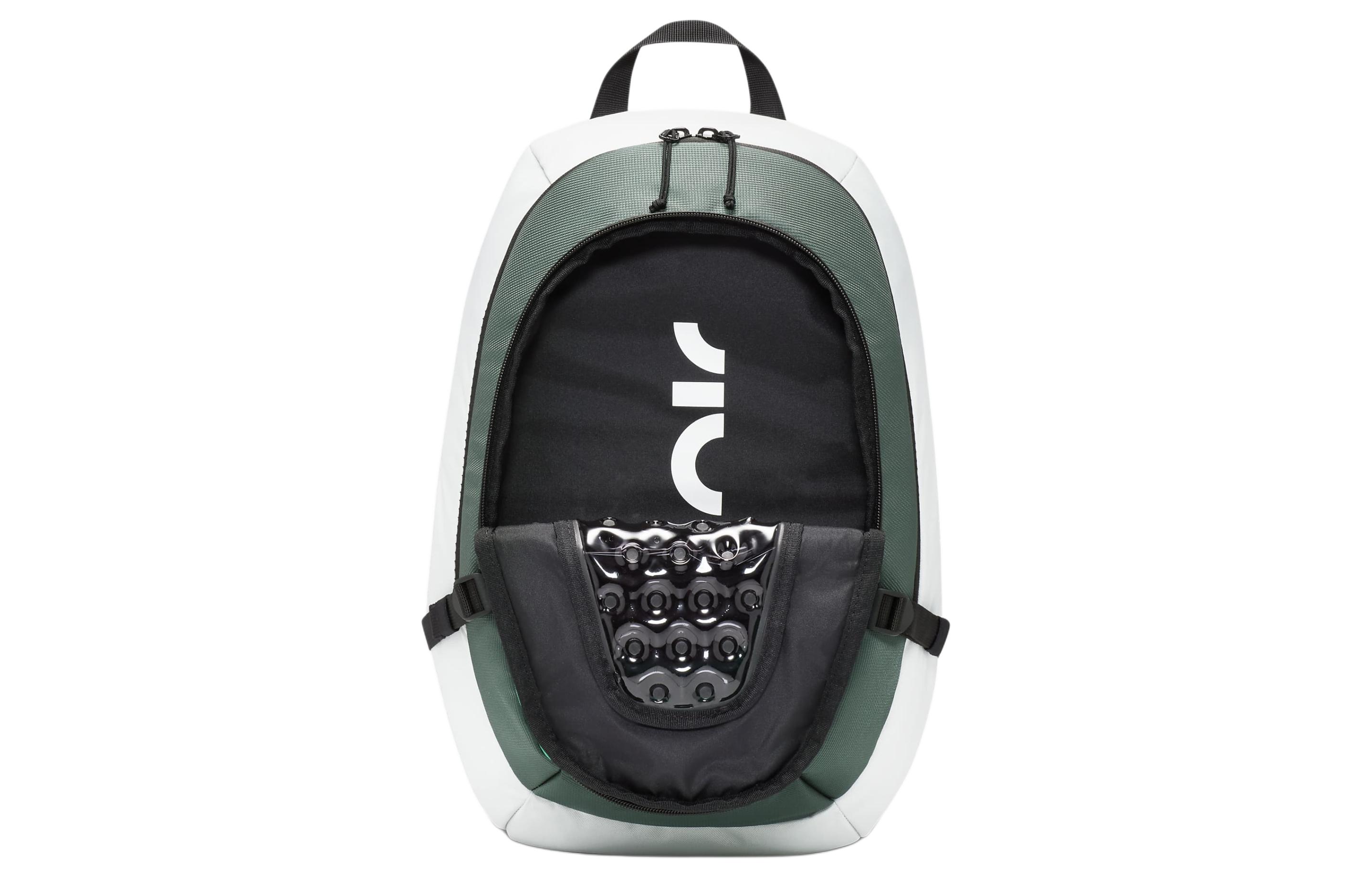 Рюкзак унисекс Nike DV6245-034 светлосеребристый, винтажный зелёный, Summit White