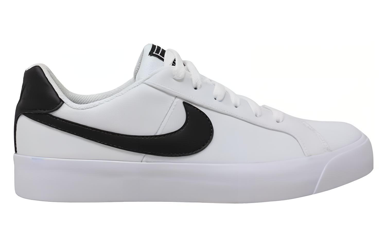 Спортивные кеды женские Nike Court Royale AC Canvas белые, 38.5 EU