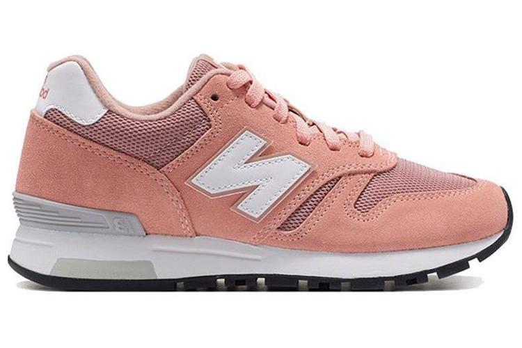 Кроссовки женские New Balance NB 565 серо-розовые, 37.5 EU