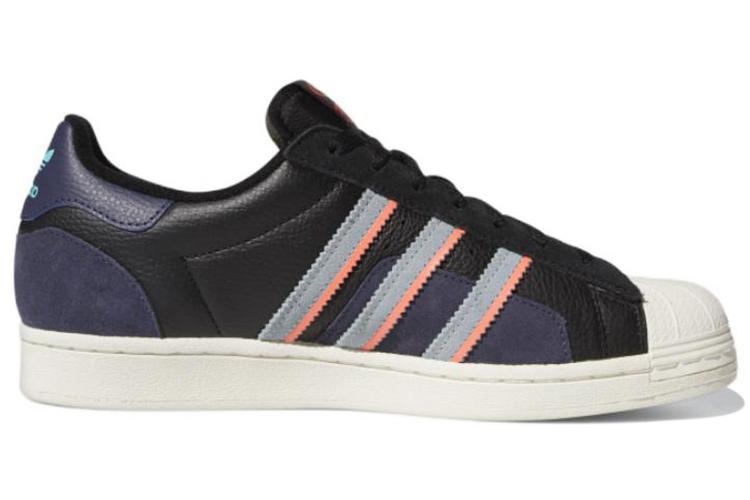 Кроссовки мужские Adidas Superstar черные, 38 EU