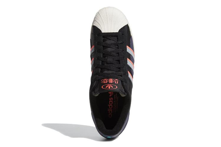 Кроссовки мужские Adidas Superstar черные, 38 EU