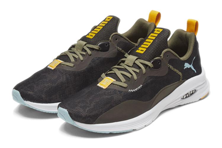 Кроссовки мужские PUMA First Mile X Hybrid Fuego, golden olive, 44.5 EU