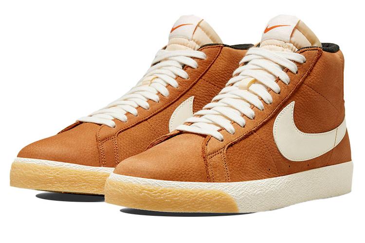 Кеды мужские Nike SB Zoom Blazer Mid ISO, dark russet, 44.5 EU
