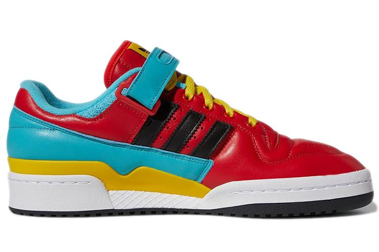 Кеды унисекс Adidas Forum Low Cartman, красные-синие, 41 1/3 EU