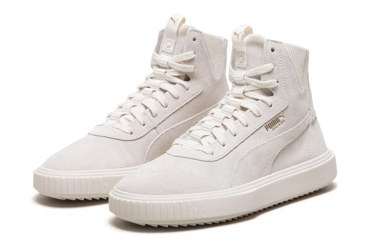 Кроссовки PUMA Breaker High Evolution белые, 35.5 EU