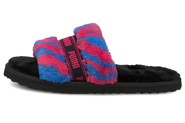 Шлепанцы женские PUMA Fluff Slide Wild beetroot purple, 37 EU