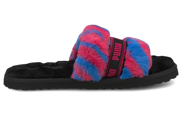 Шлепанцы женские PUMA Fluff Slide Wild beetroot purple, 37 EU