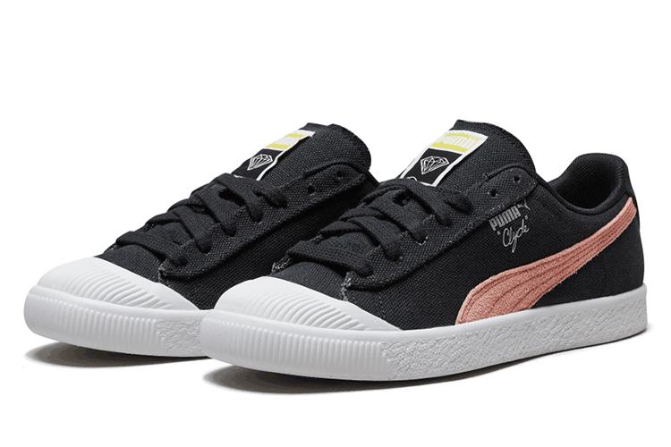 Кеды унисекс PUMA Diamond Supply X Clyde черные, 44 EU