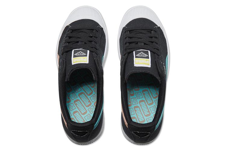 Кеды унисекс PUMA Diamond Supply X Clyde черные, 44 EU