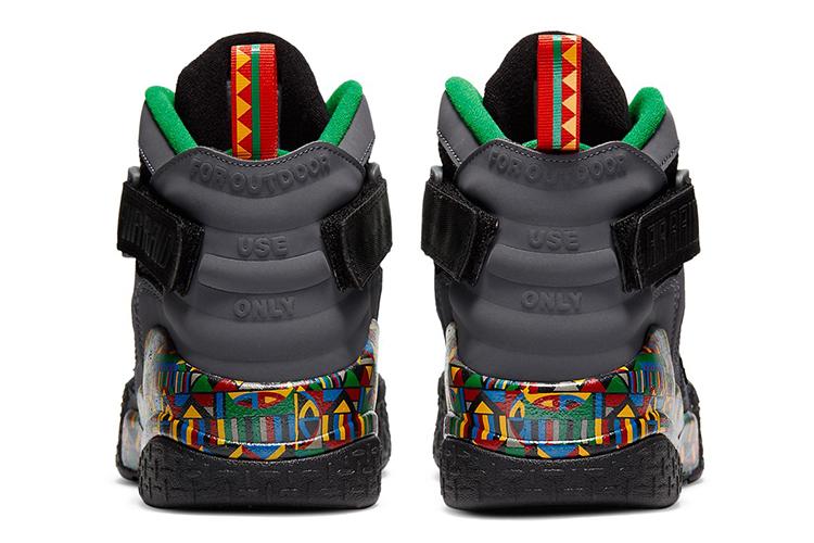 Кроссовки мужские Nike Air Raid винтажные, gray-black, 41 EU