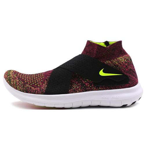 Кроссовки женские Nike Free RN Motion FK 2017 черные, 36 EU
