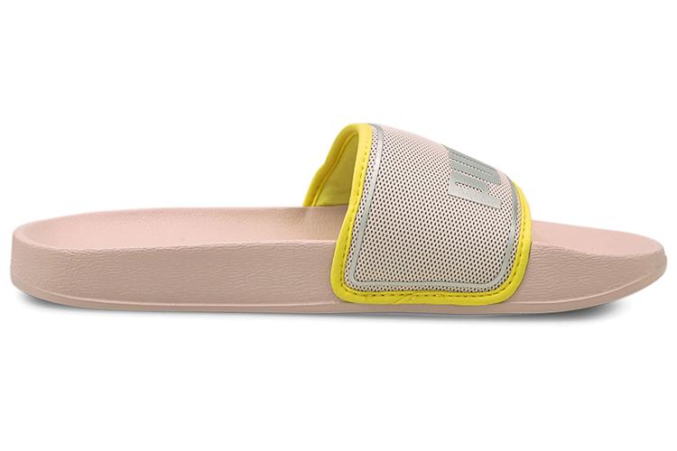 Шлепанцы женские PUMA Leadcat Ftr Slide розовые-желтые, 37 EU