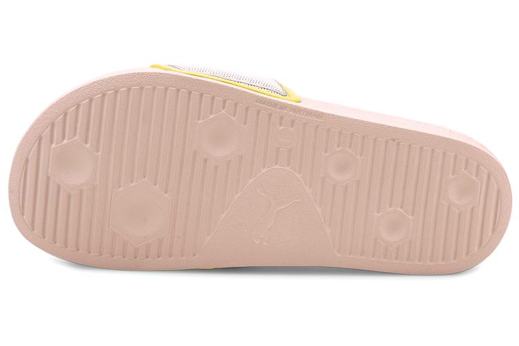 Шлепанцы женские PUMA Leadcat Ftr Slide розовые-желтые, 37 EU