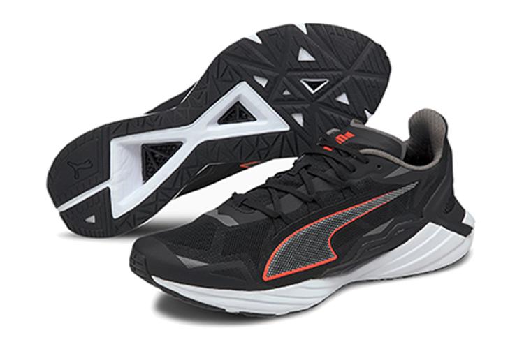 Кроссовки мужские PUMA Ultraride серые, черные, оранжевые, 44.5 EU