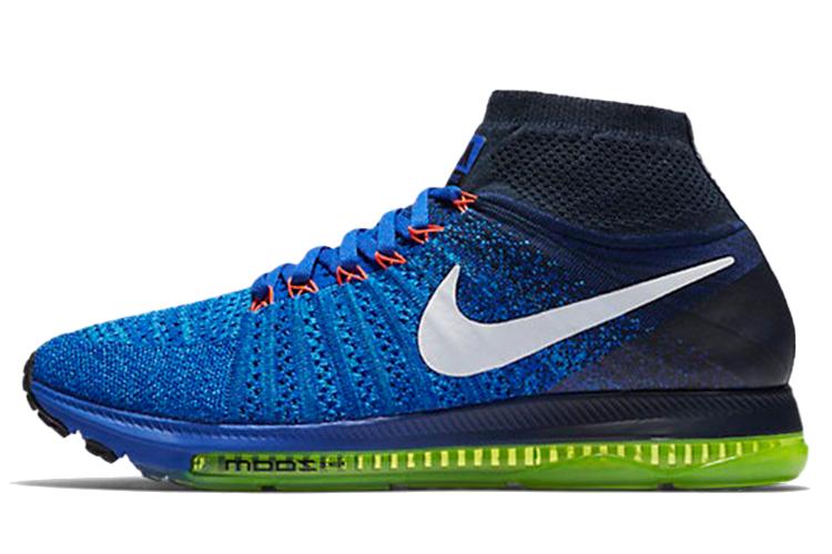 Кроссовки мужские Nike Zoom All Out Flyknit Racer синие, 40.5 EU