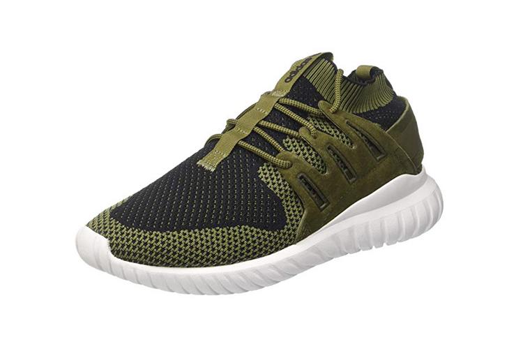 Кроссовки унисекс Adidas Tubular Nova Primeknit оливковые, 41 1/3 EU