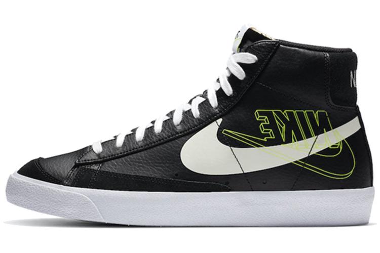 Кроссовки мужские Nike Blazer Mid 77 Vintage Reverse Logo черные, 40.5 EU