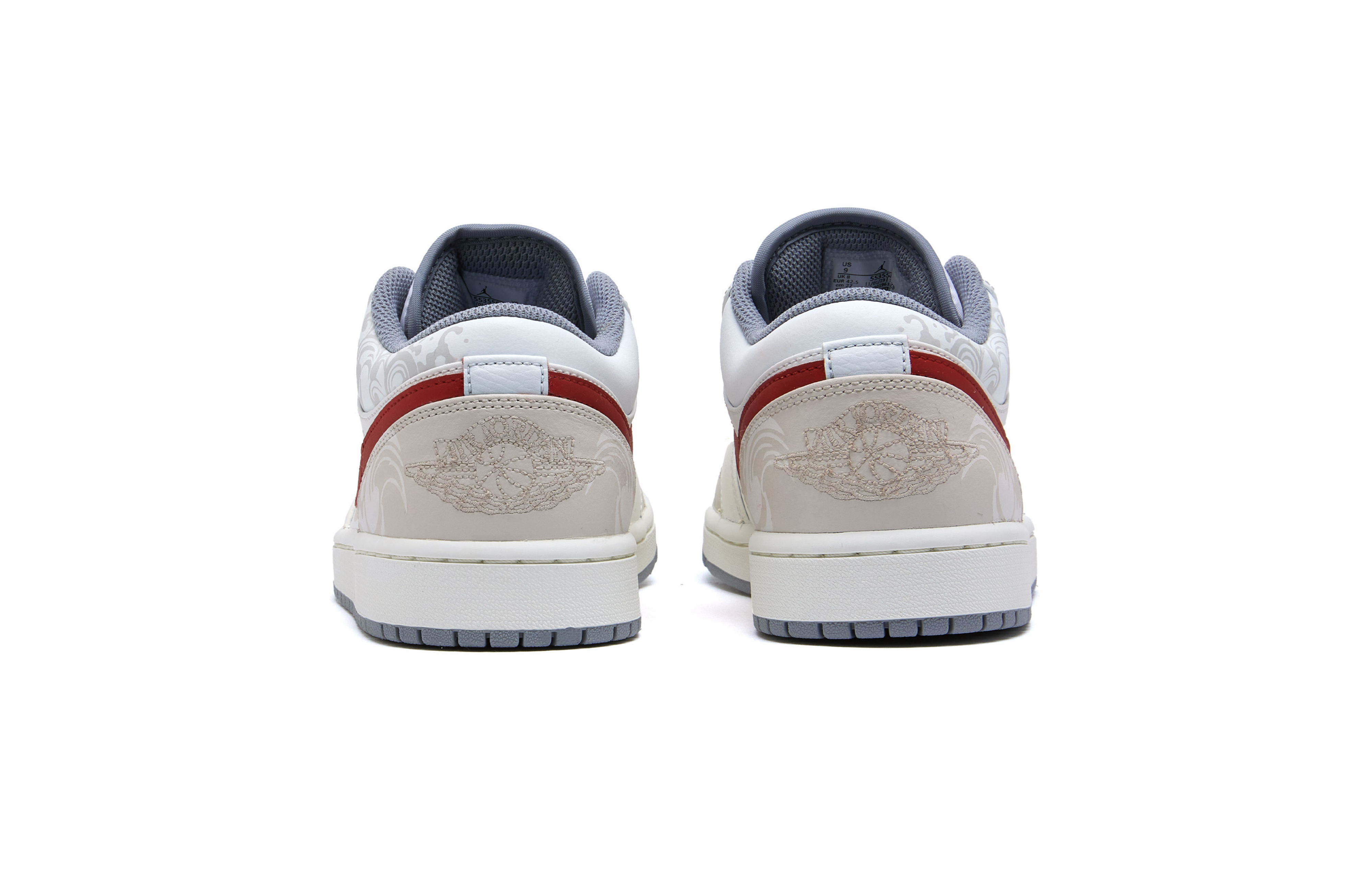Кроссовки мужские Jordan Air Jordan 1 Low белые, 41 EU