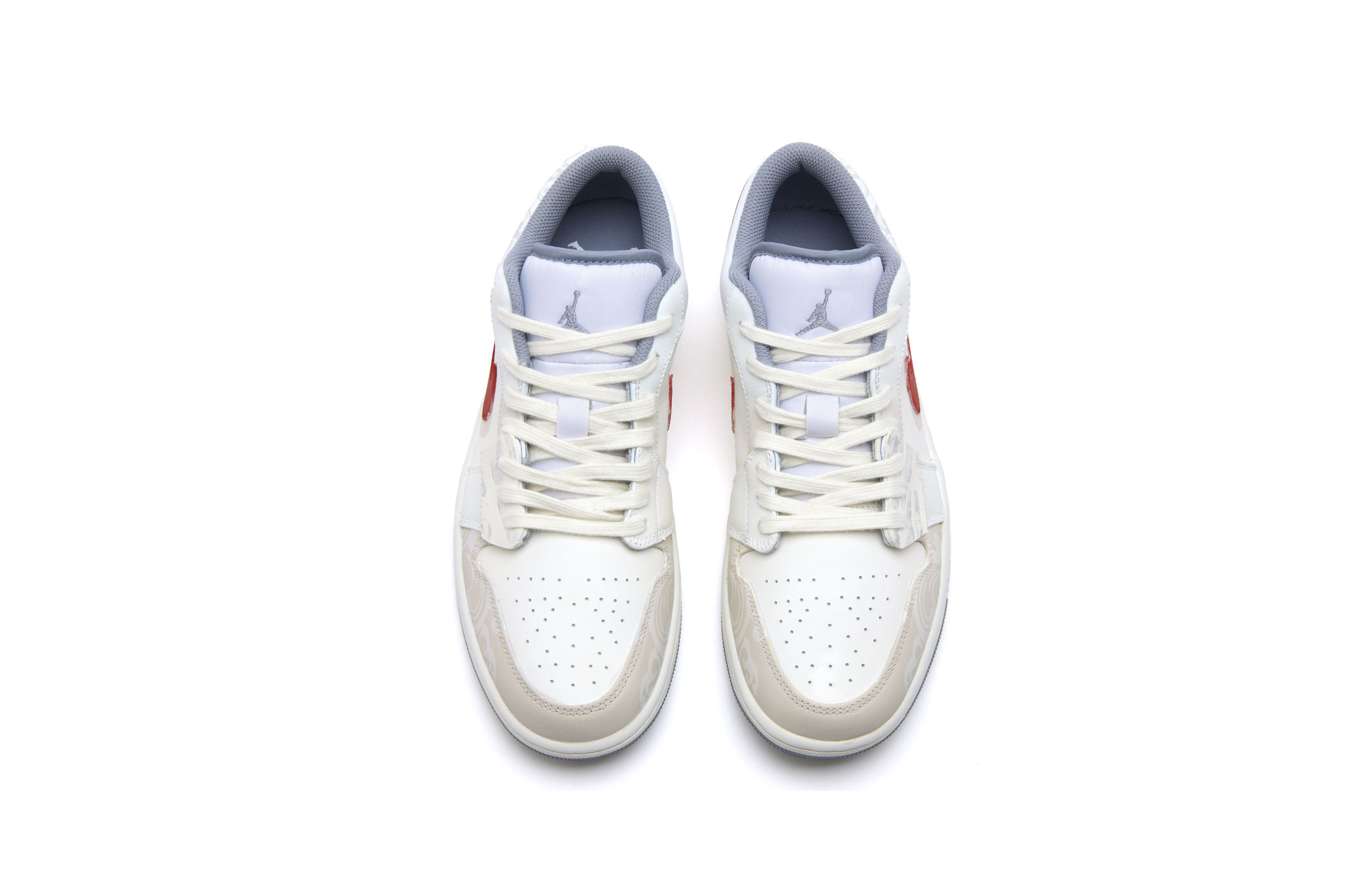 Кроссовки мужские Jordan Air Jordan 1 Low белые, 41 EU