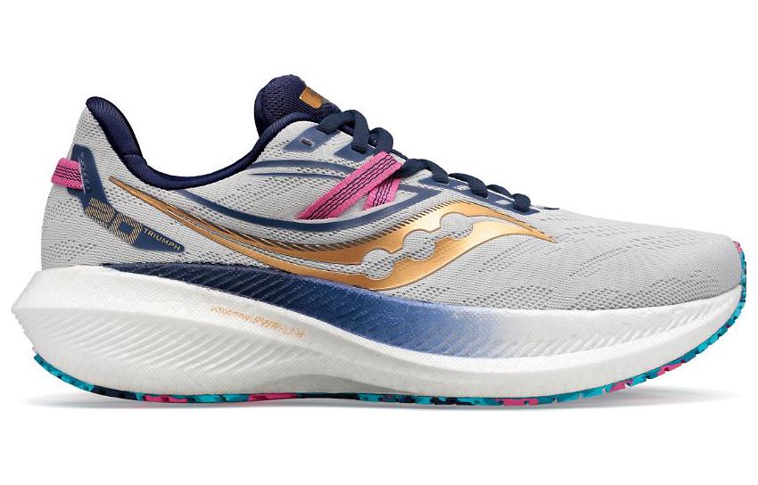 Кроссовки женские Saucony Triumph Victory 20 Low Top серые, 35.5 EU