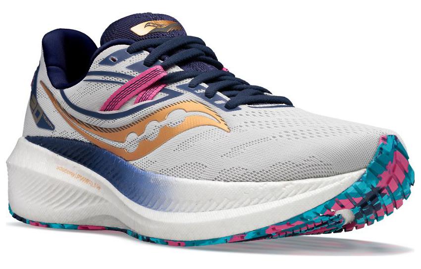 Кроссовки женские Saucony Triumph Victory 20 Low Top серые, 35.5 EU