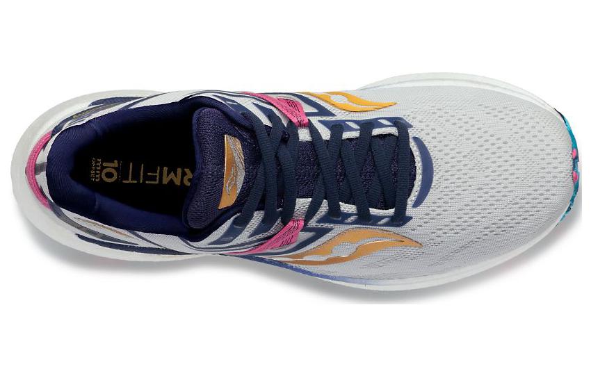 Кроссовки женские Saucony Triumph Victory 20 Low Top серые, 35.5 EU