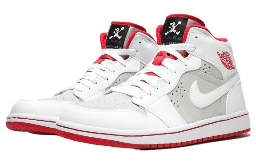 Кеды мужские Jordan 1 Retro Hare белые, 46 EU