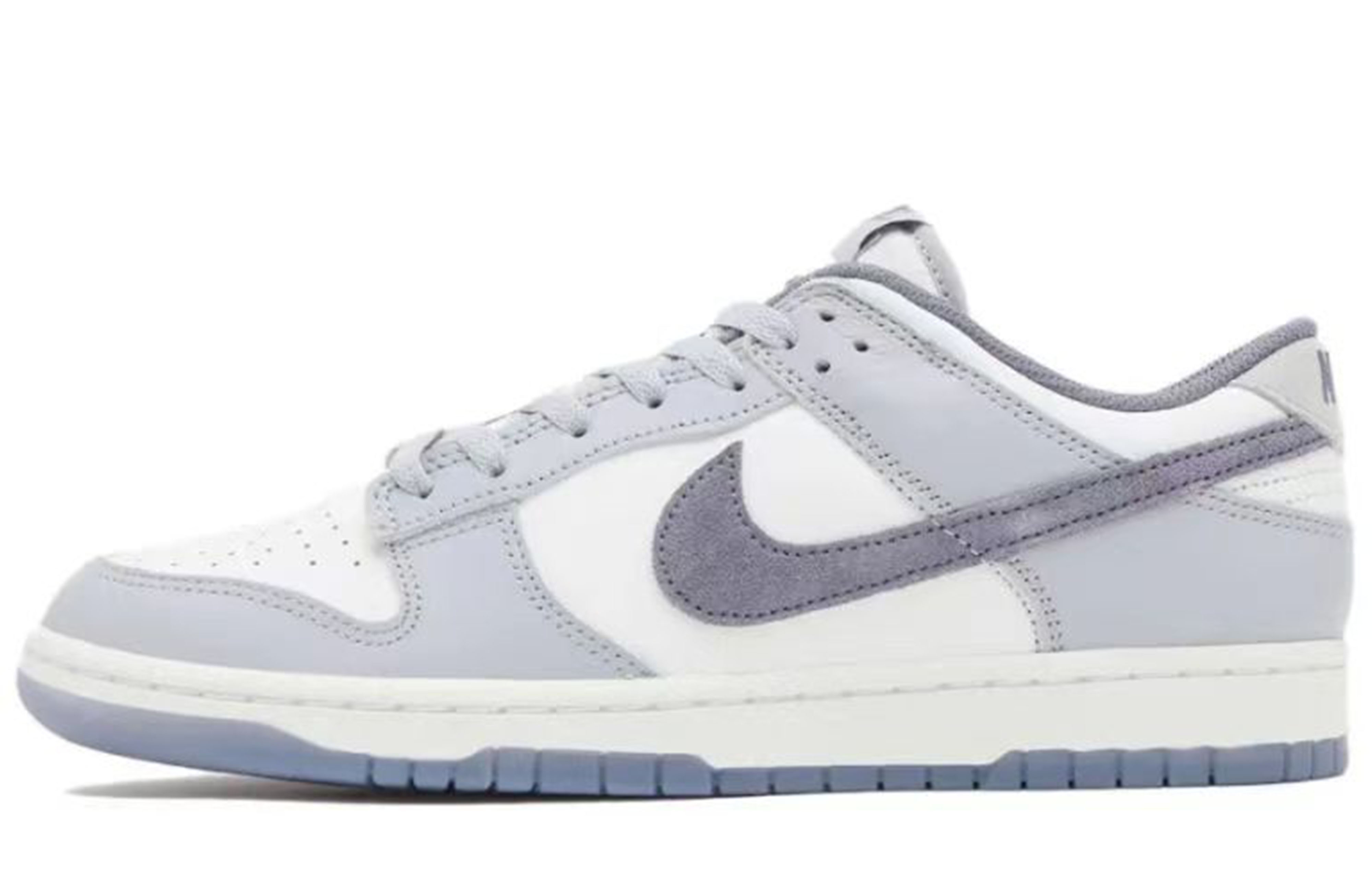 Кроссовки мужские Nike Dunk Slip-Resistant Low-Top белые/серые, 44.5 EU