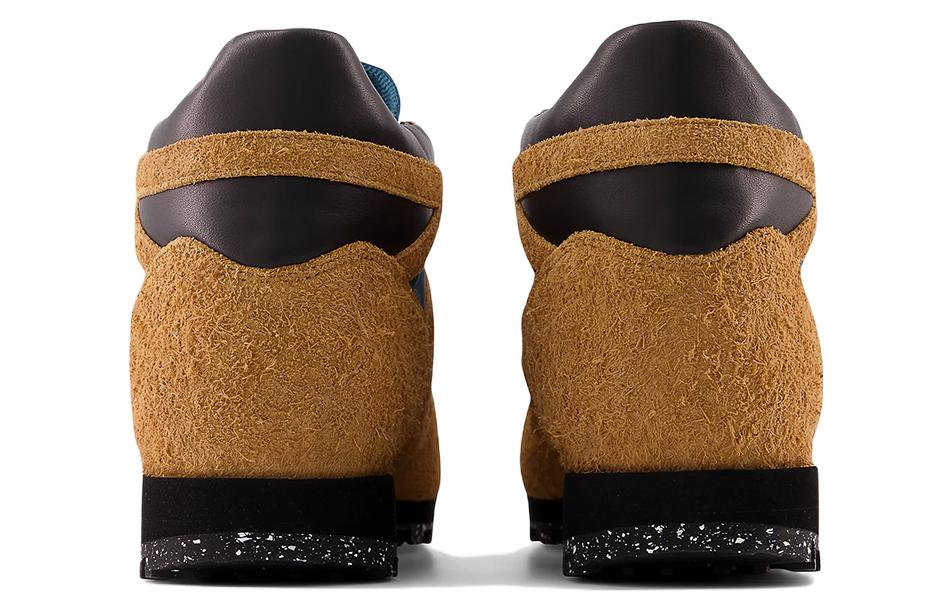 Треккинговые ботинки унисекс New Balance Rainier песочные и бирюзовые, 44 EU