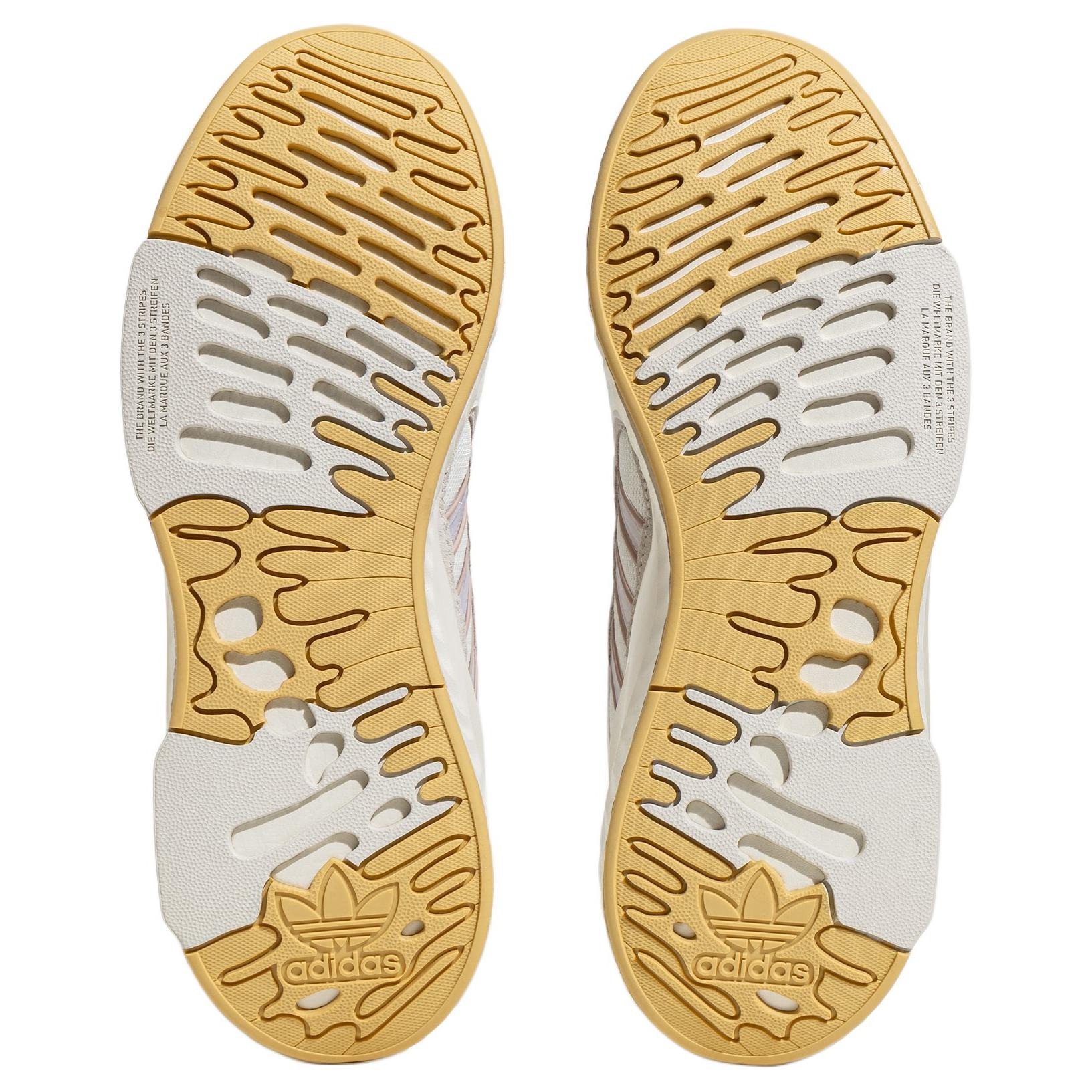 Кроссовки унисекс Adidas Originals HI-TAIL 2.0 белые, коричневые, 44 2/3 EU