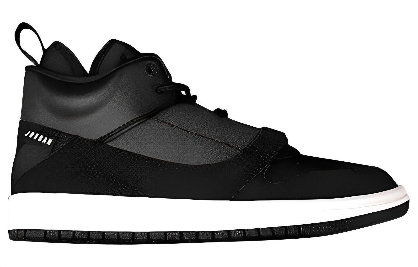 Кроссовки женские Air Jordan Fadeaway GS черные, 37.5 EU