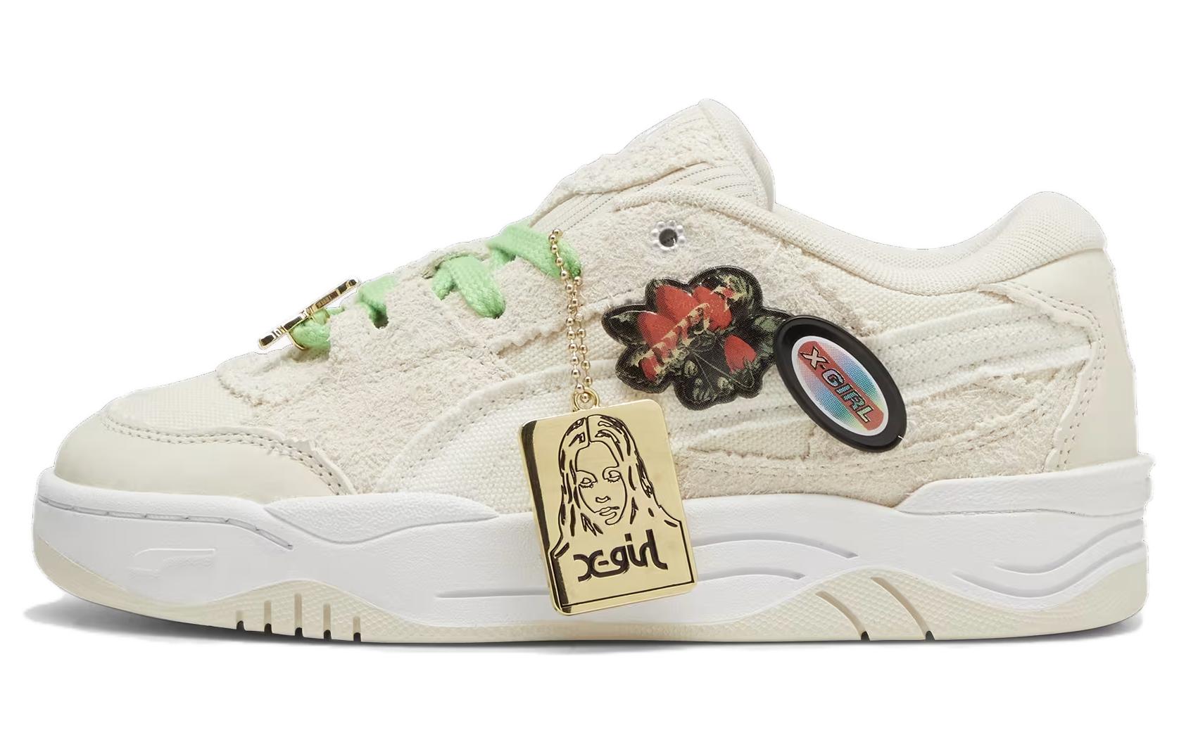 Кеды женские X girl x PUMA ecru