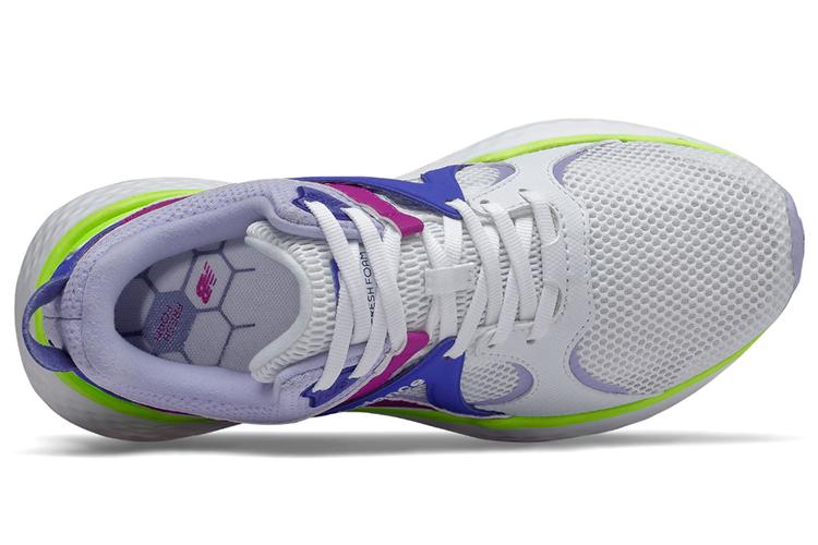 Кроссовки женские New Balance Fresh Foam Yaru белые, фиолетовые, 36 EU