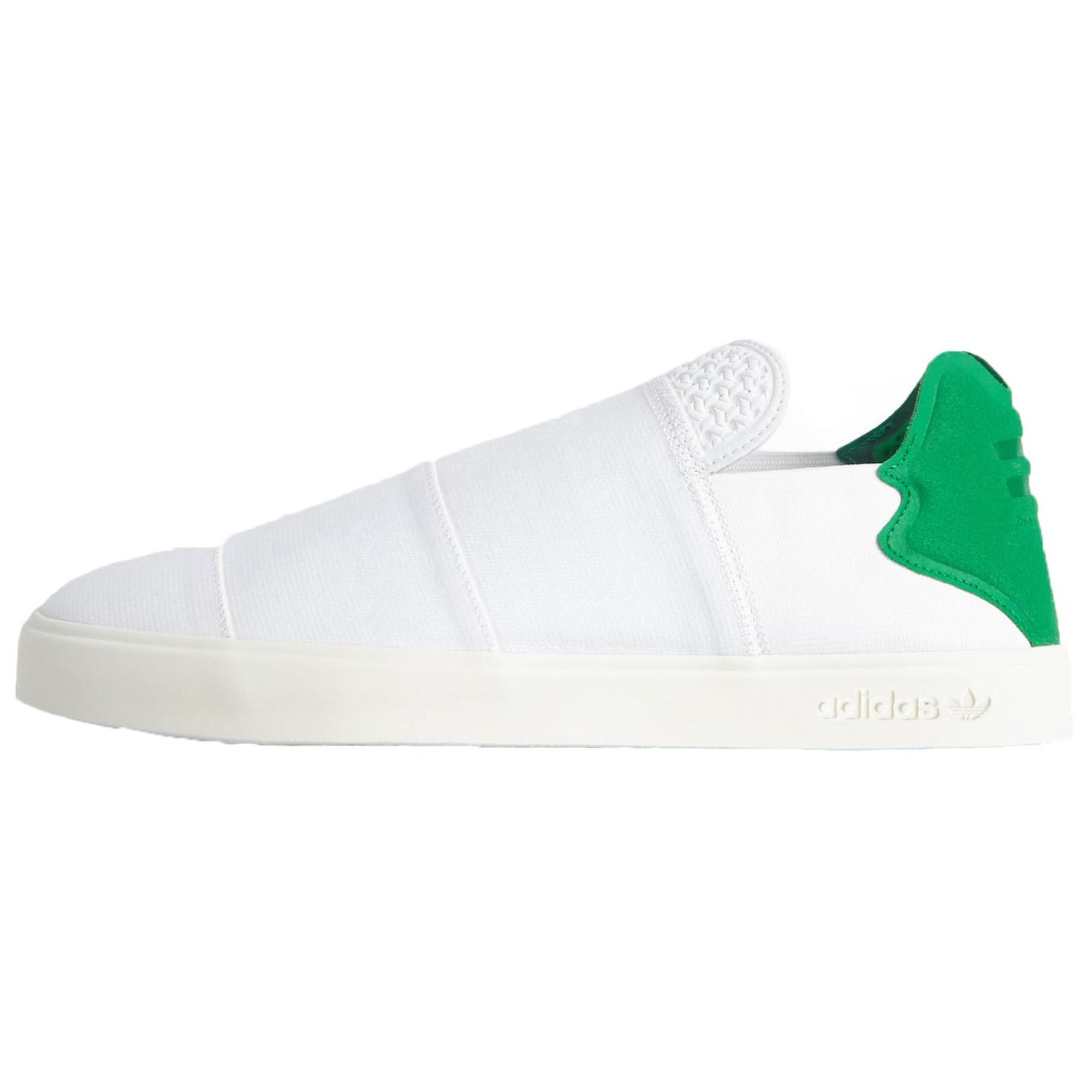 Кроссовки унисекс Adidas Elastic Slip On Pharrell белые, 41 1/3 EU