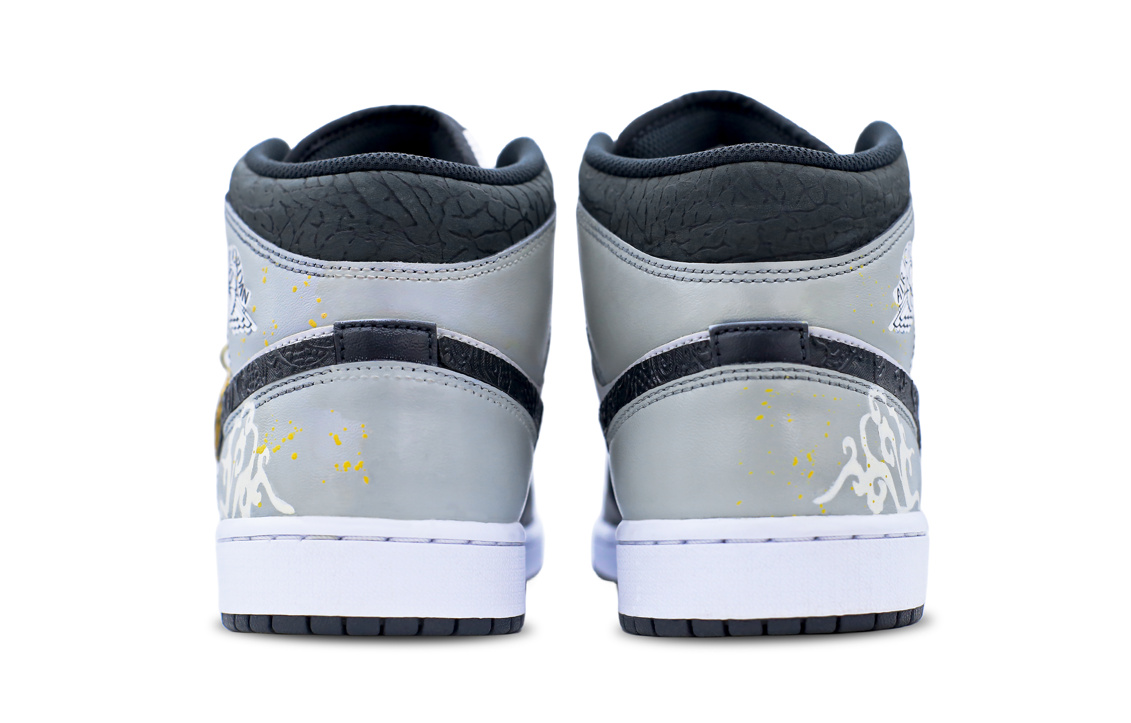 Кроссовки мужские Jordan Air Jordan 1 Mid черные, 41 EU