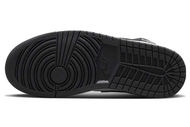 Кроссовки мужские Jordan Air Jordan 1 Mid черные, 41 EU