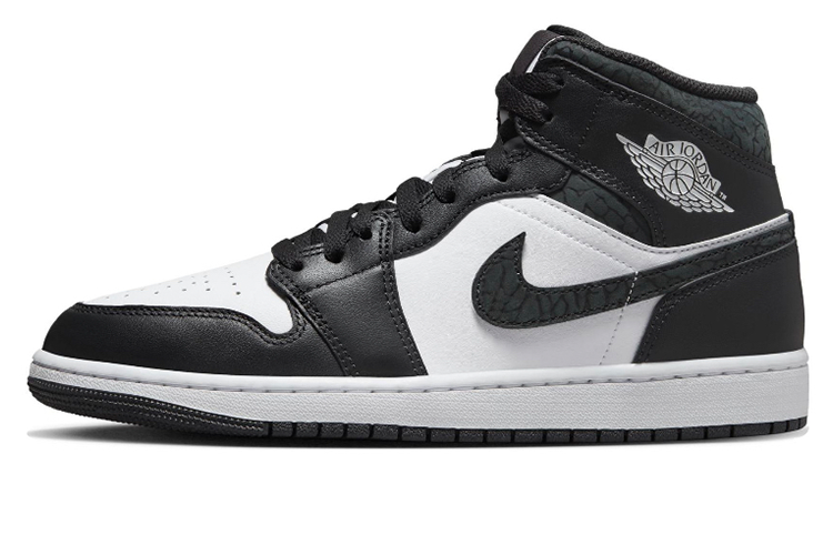 Кроссовки мужские Jordan Air Jordan 1 Mid черные, 41 EU