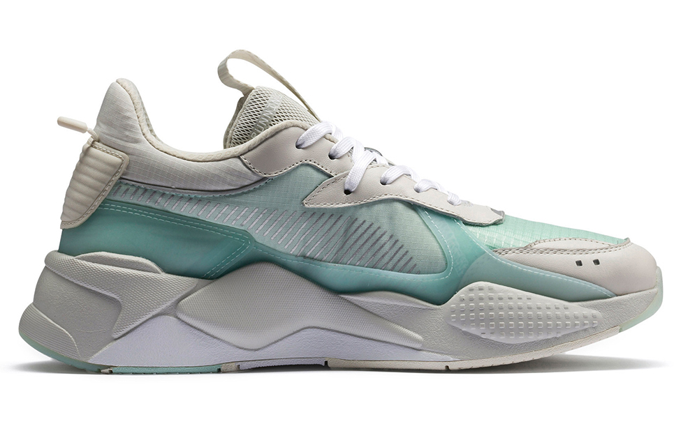 Кроссовки унисекс PUMA RS X Tech fair aqua, 35.5 EU