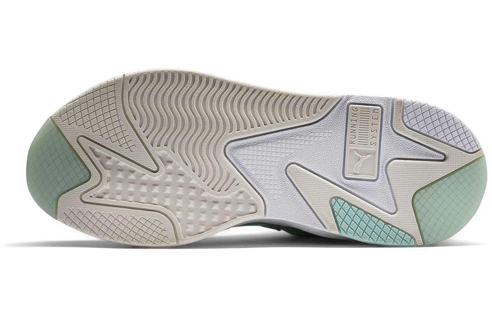Кроссовки унисекс PUMA RS X Tech fair aqua, 35.5 EU