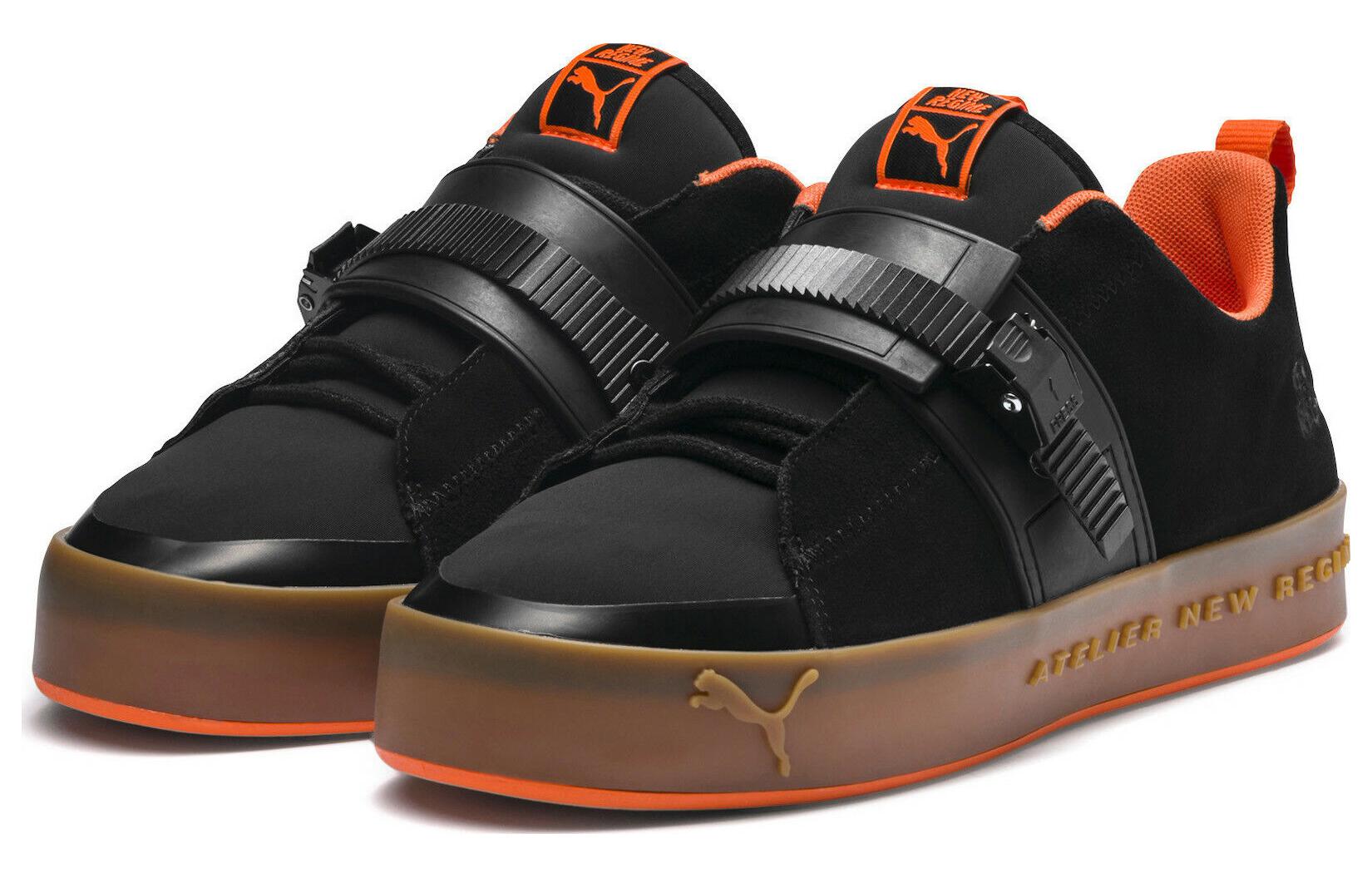 Кроссовки мужские PUMA Court Platform Brace Atelier New Regime черные, 41 EU