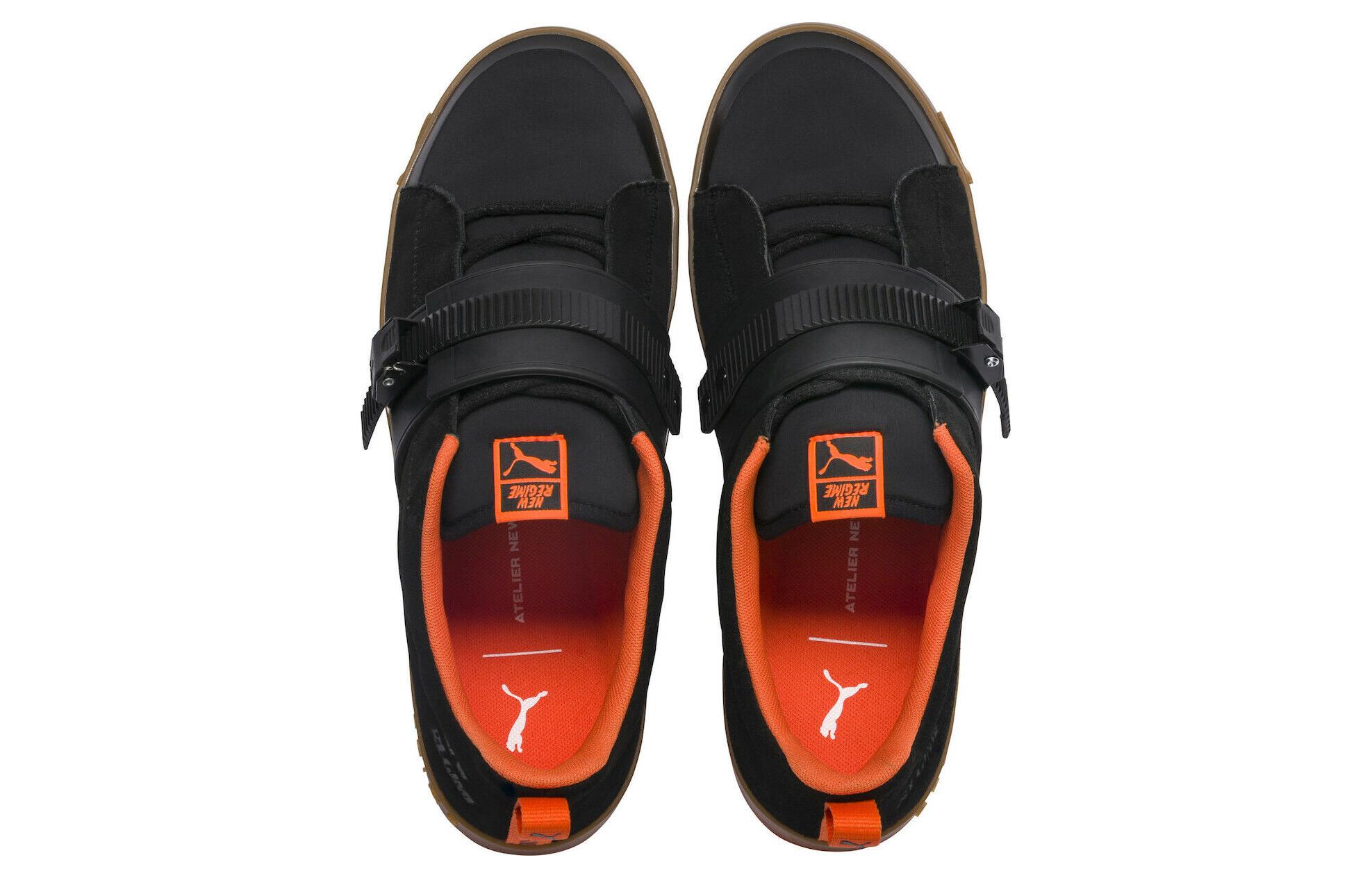 Кроссовки мужские PUMA Court Platform Brace Atelier New Regime черные, 41 EU