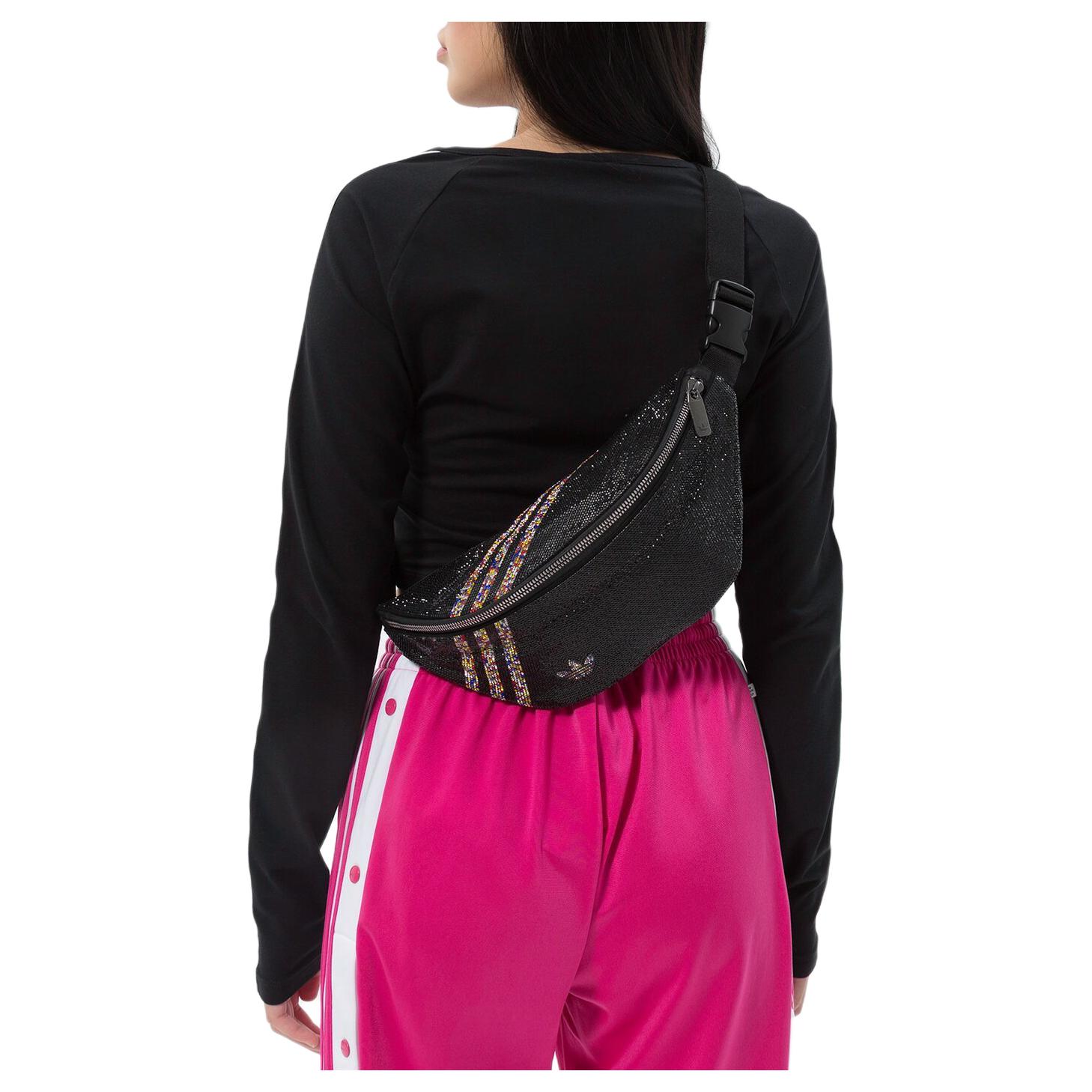 Поясная сумка женская Adidas Originals HD7036 черная