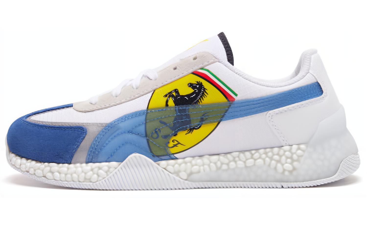 Кроссовки мужские PUMA Sf Speed Hybrid белые/синие, 42 EU