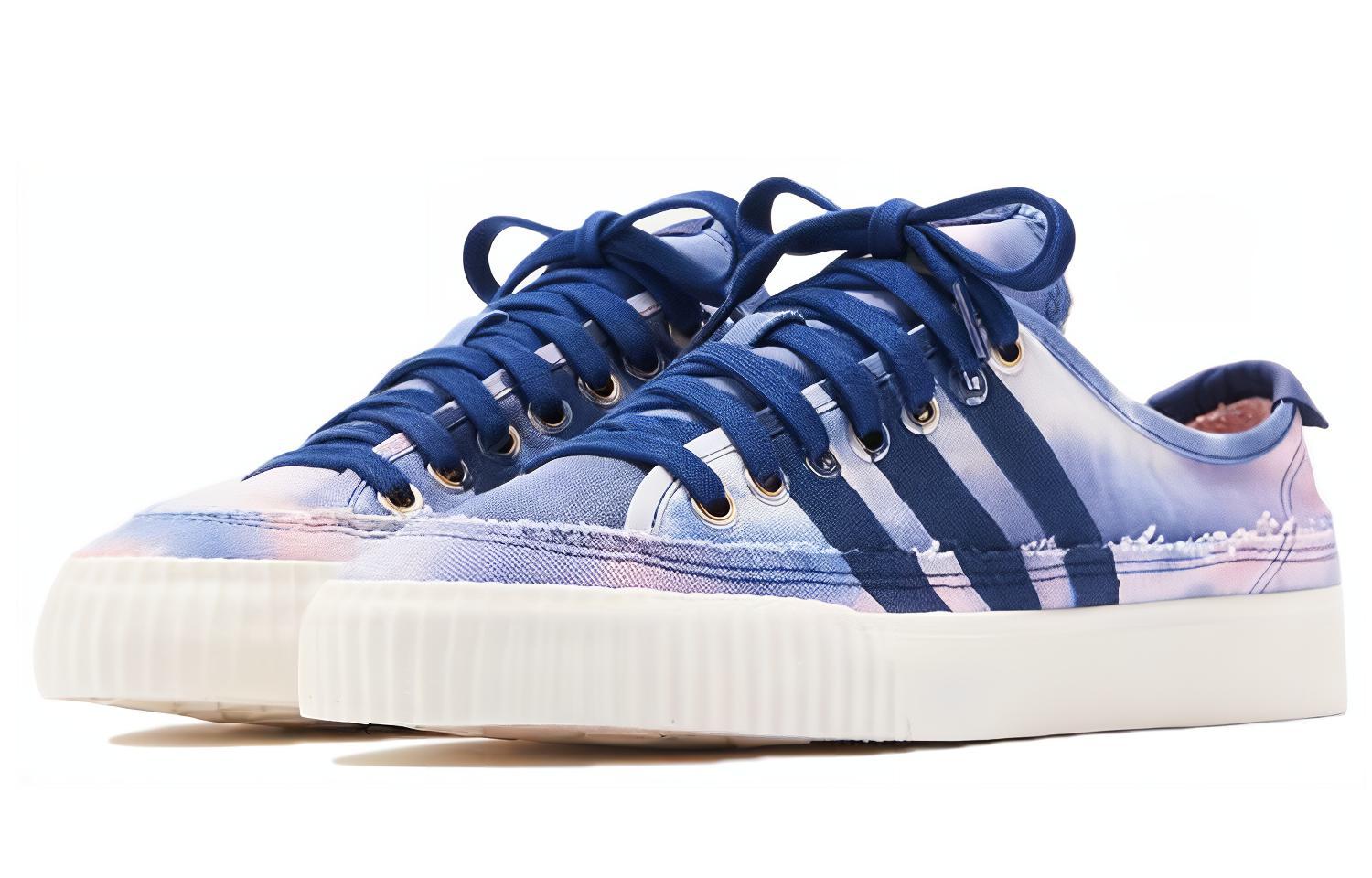 Кроссовки унисекс Adidas Nizza Low Consortium Tie Dye, 48 EU