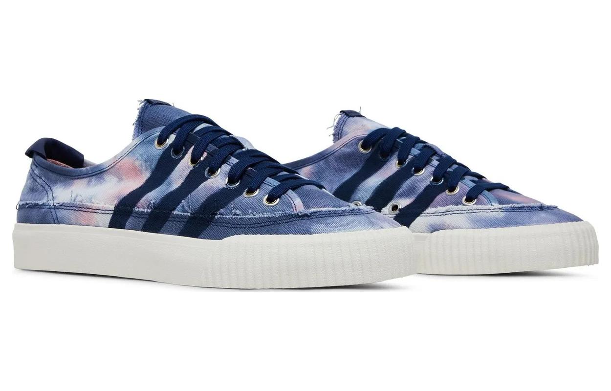 Кроссовки унисекс Adidas Nizza Low Consortium Tie Dye, 48 EU