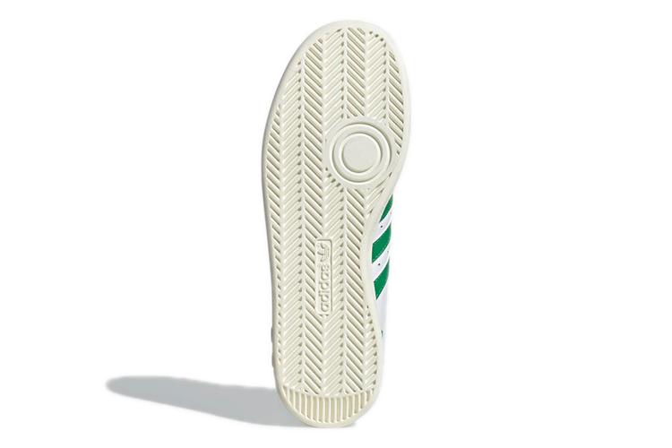 Кроссовки мужские Adidas Grand Slam белые зелёные золотые, 40 2/3 EU