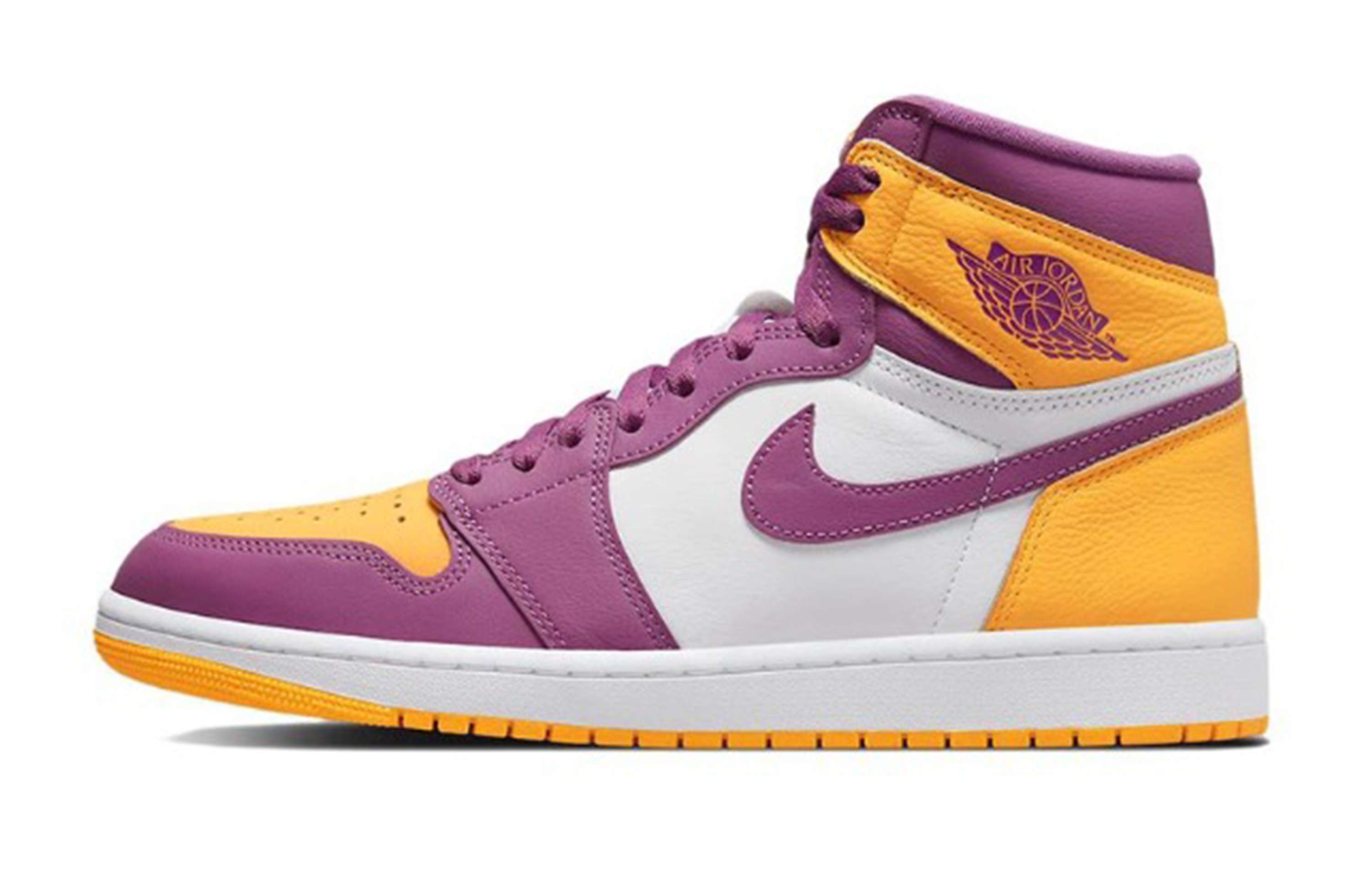 Кеды унисекс Jordan Air Jordan 1 High-Top синий, красный, 42.5 EU